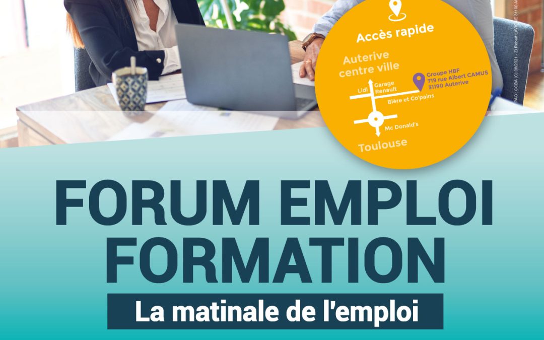 Communiqué de presse forum emploi formation 14/10/2021