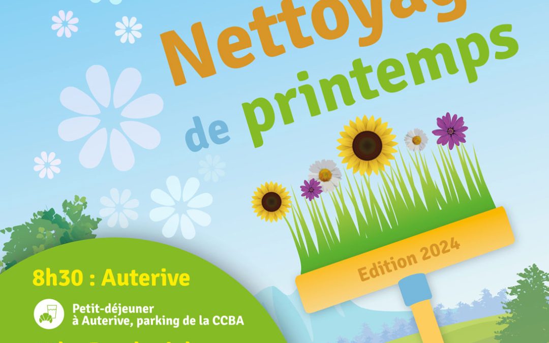 Communiqué de presse du bilan du nettoyage de printemps 2024
