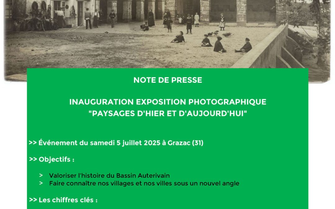 Note de presse inauguration expo photos 4/07/2025