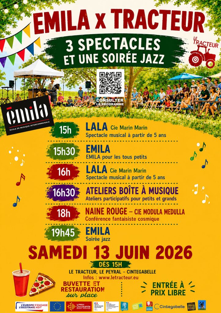 affiche EMILA Tracteur