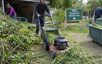 Ateliers broyage : Transformez vos déchets verts en ressource !
